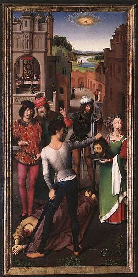 Hans Memling St John Altarpiece China oil painting art